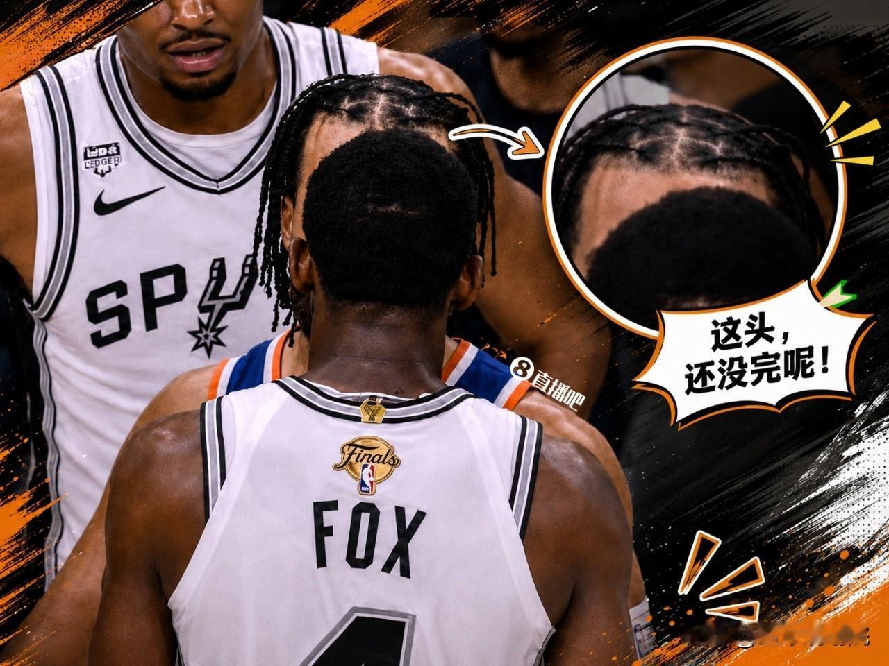 不愧是被人叫“大头”，没有对比，就没有伤害！

尼克斯布伦森外号“大头”，以前没