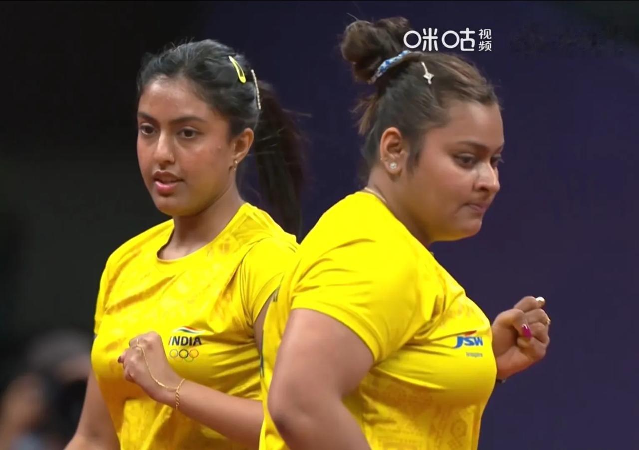 女双半决赛赛果：
A·穆克吉/S·穆克吉🇮🇳3-4车秀英/朴秀京🇰🇵 ​