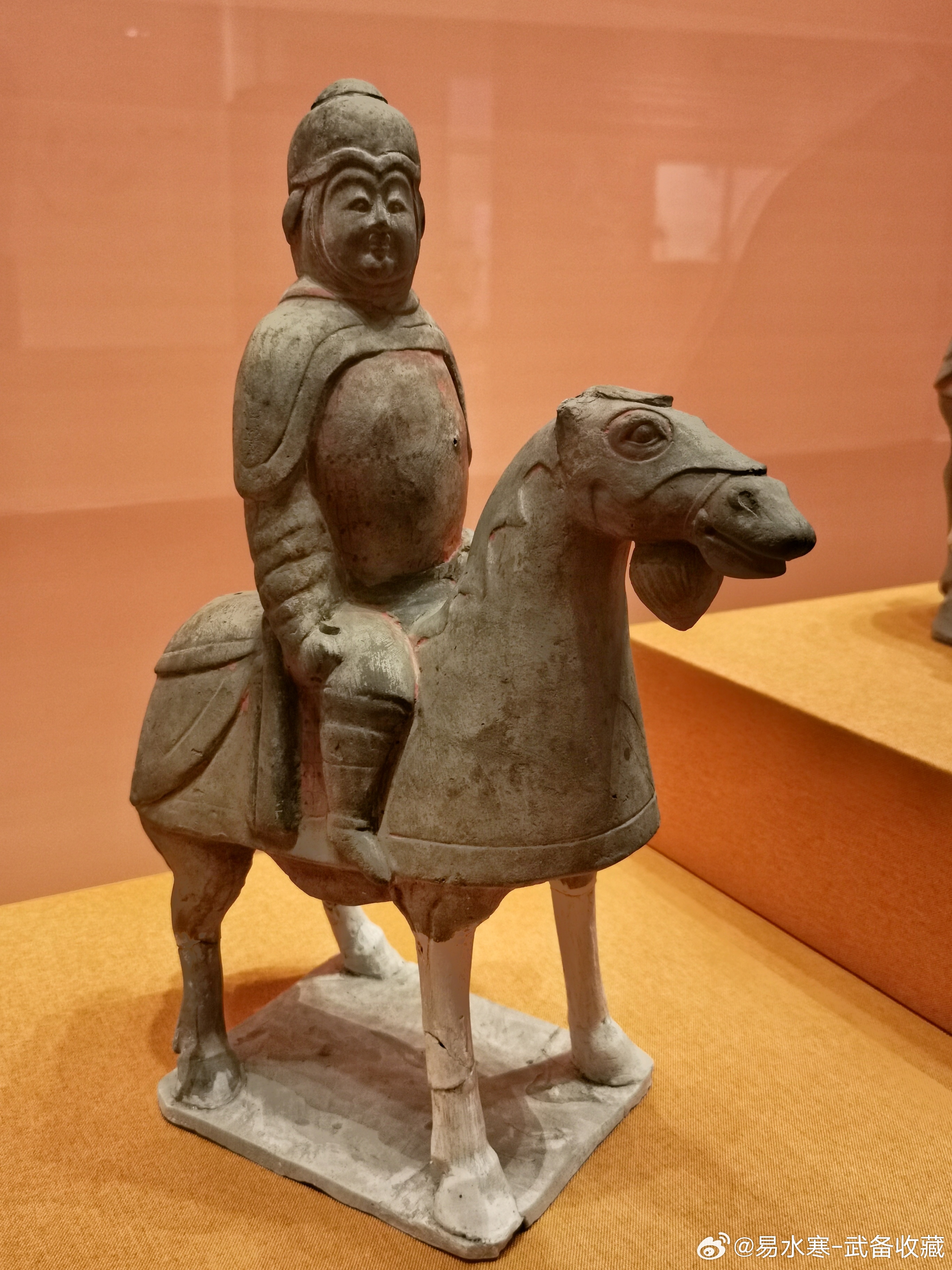 文物文物历史北齐甲骑具装陶俑 