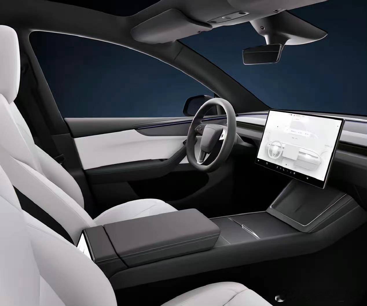 特斯拉ModelY推出2026小改款主要改变就是：中控屏从15.4吋+1080p