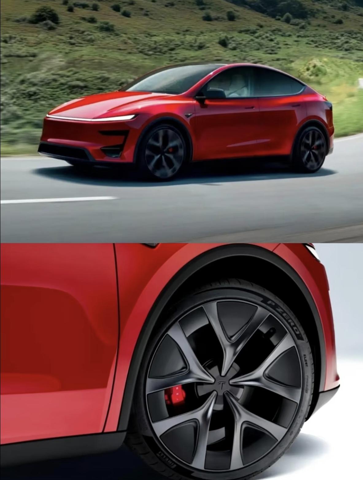 等了大半年，这车终于来了!特斯拉Model Y全新版！
特斯拉Model Y P