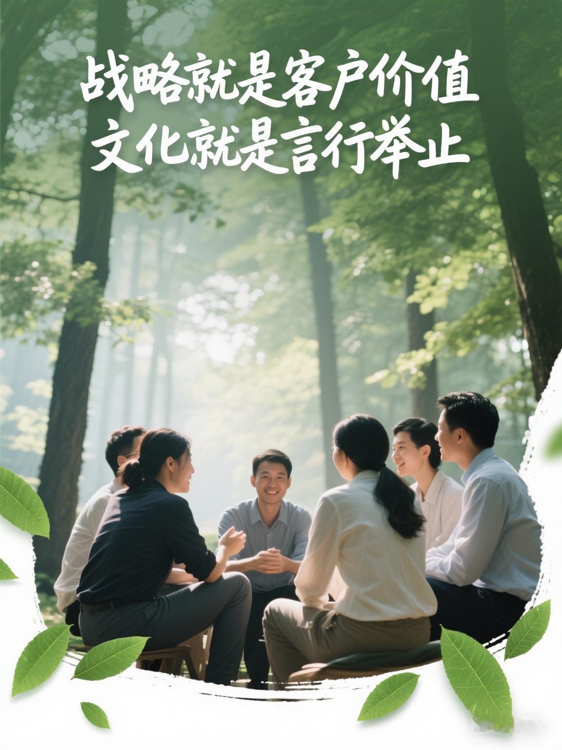 战略就是客户价值
文化就是言行举止

战略就是客户价值。战略不能离开“客户价值”