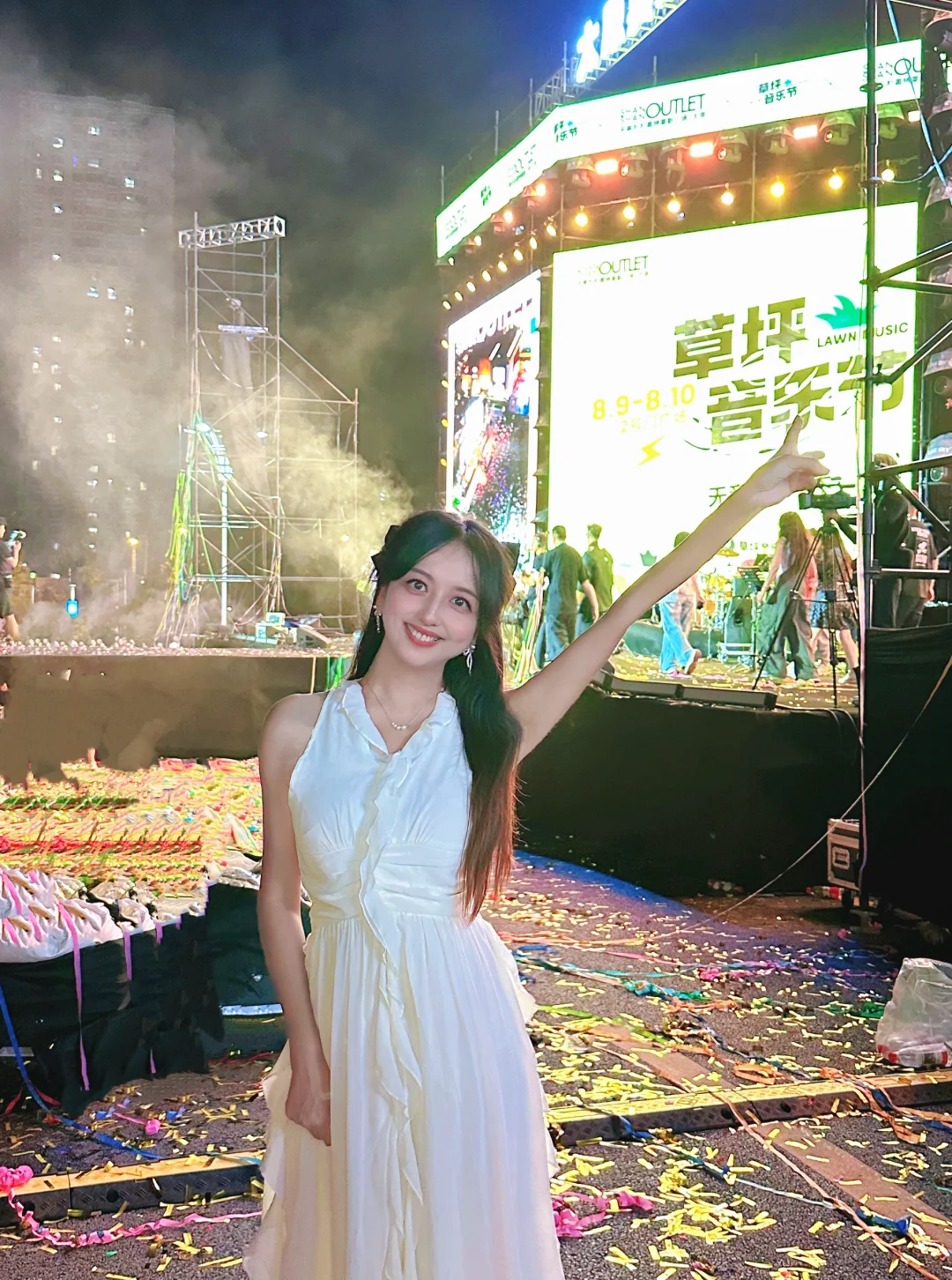 💦 太原奥莱音乐节｜湿身蹦迪+男模DJ💥