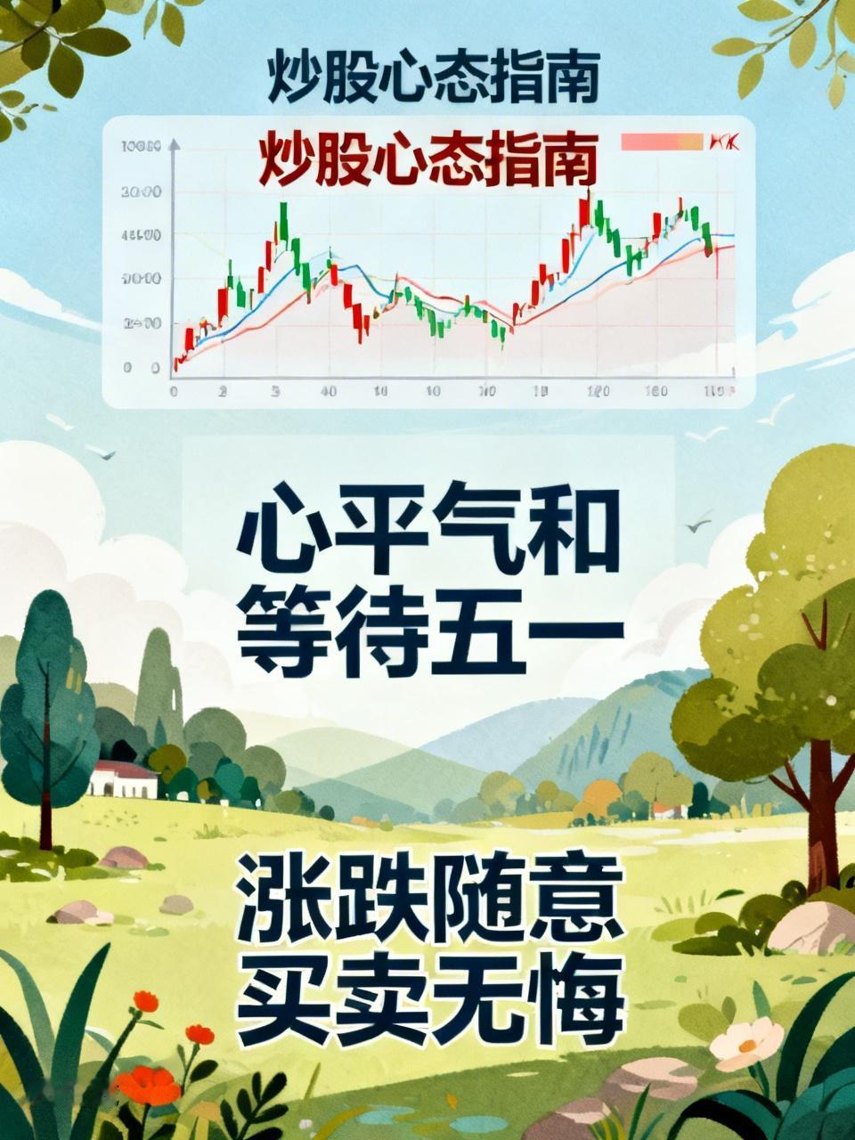 炒股还是要心平气和，好好上班，等待五一节日的到来。
      可以这么说，
 