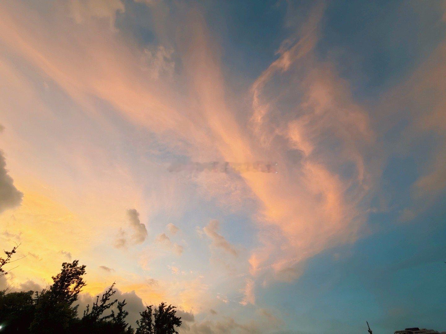 像动画里的天空 