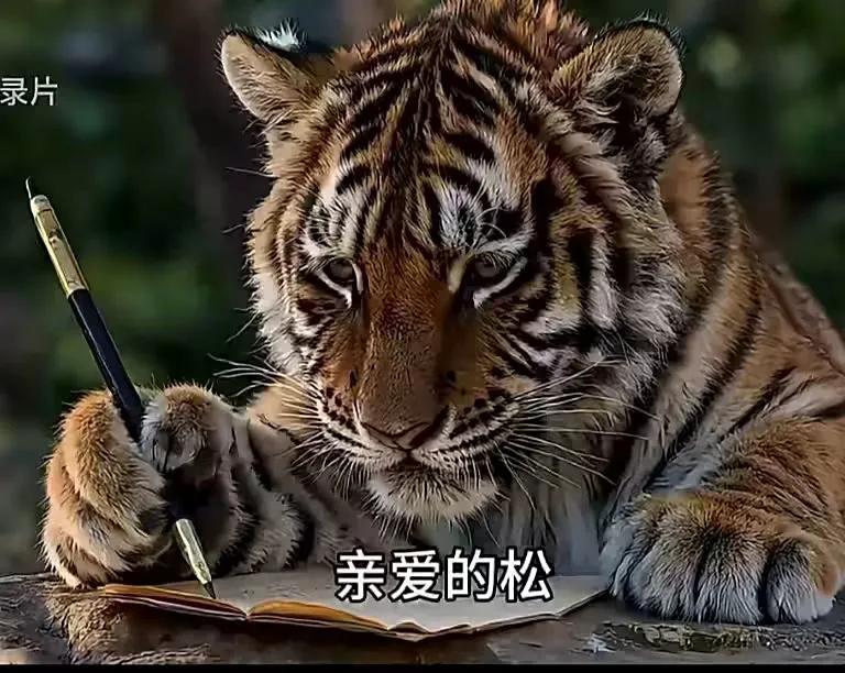 武松打虎后，虎给武松写封信：松，当你看到这封信的时候，我已经是国家一级保护动物了