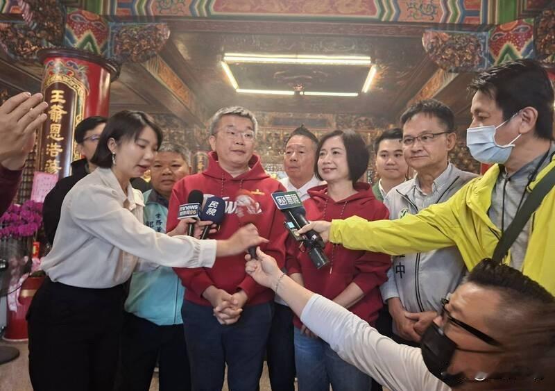 挑战“万年总召”柯建铭  蔡其昌：最好的安排

对于参选民进党团总召、挑战柯建铭