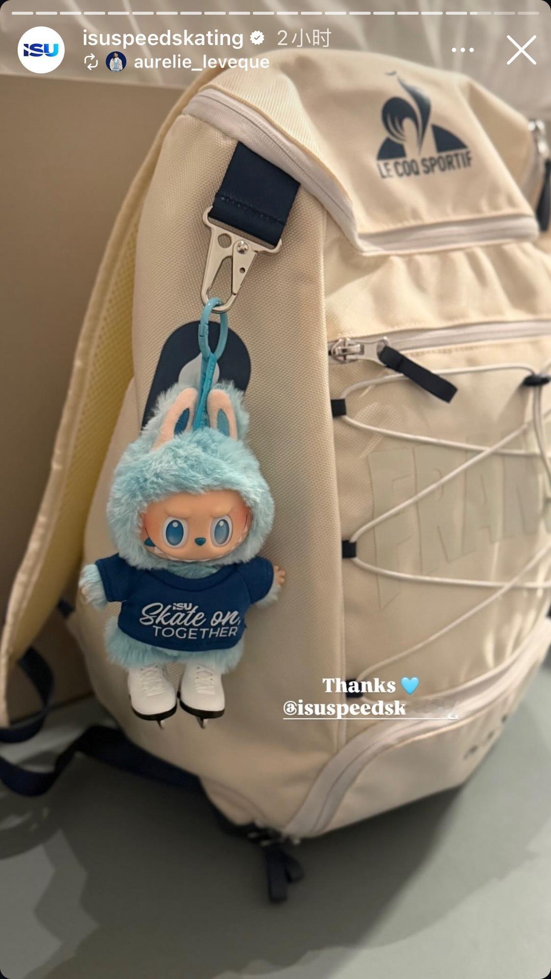 🇨🇳最大网红labubu也亮相米兰冬奥了🙊冬奥会