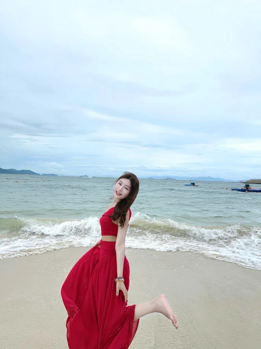 深圳桔钓沙 海边拍照