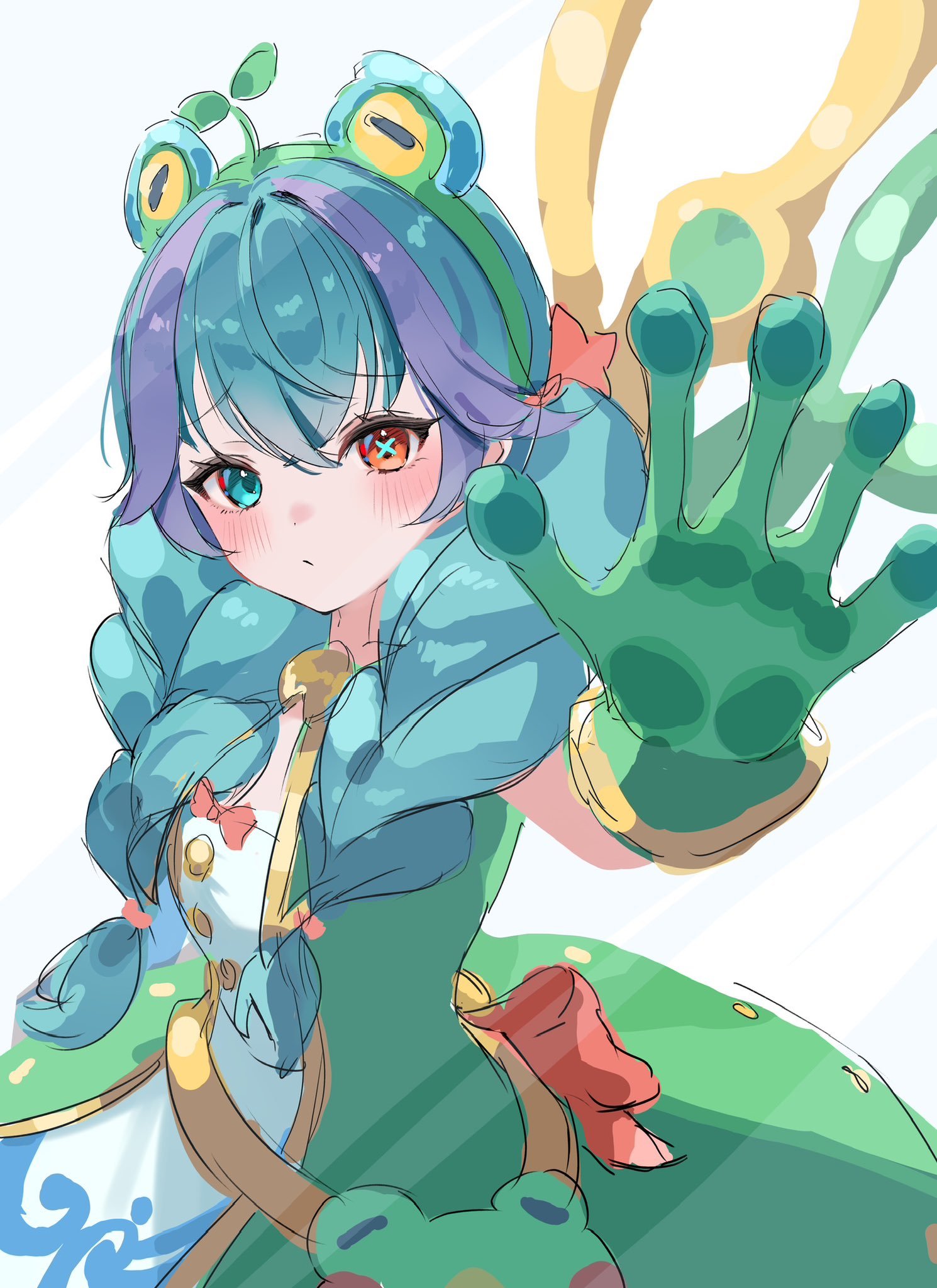 青蛙雨衣 格温（cr:momiko_dayo）英雄联盟