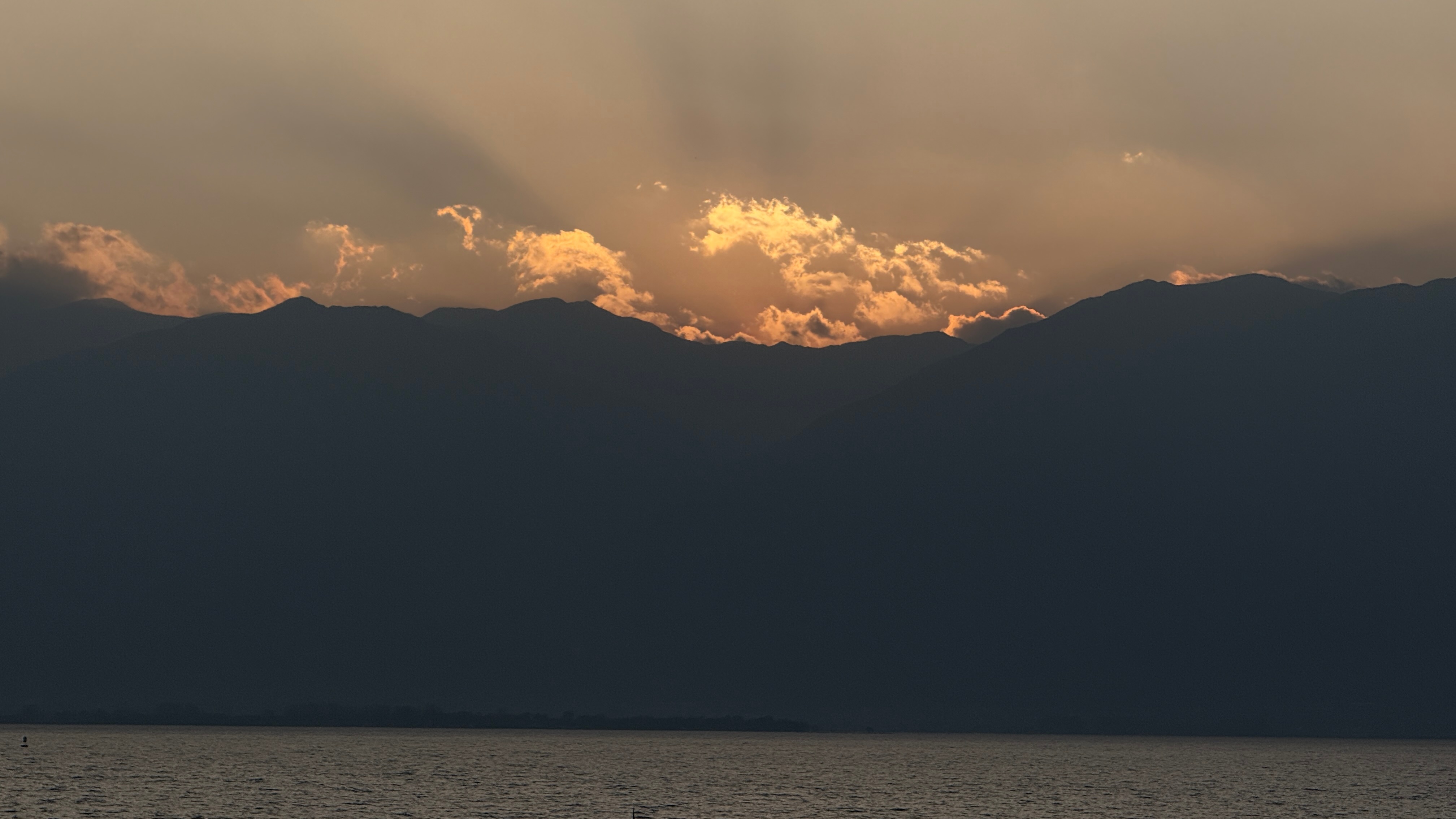 张晚意[超话] 你来的真是时候，一起看夕阳呀​​​