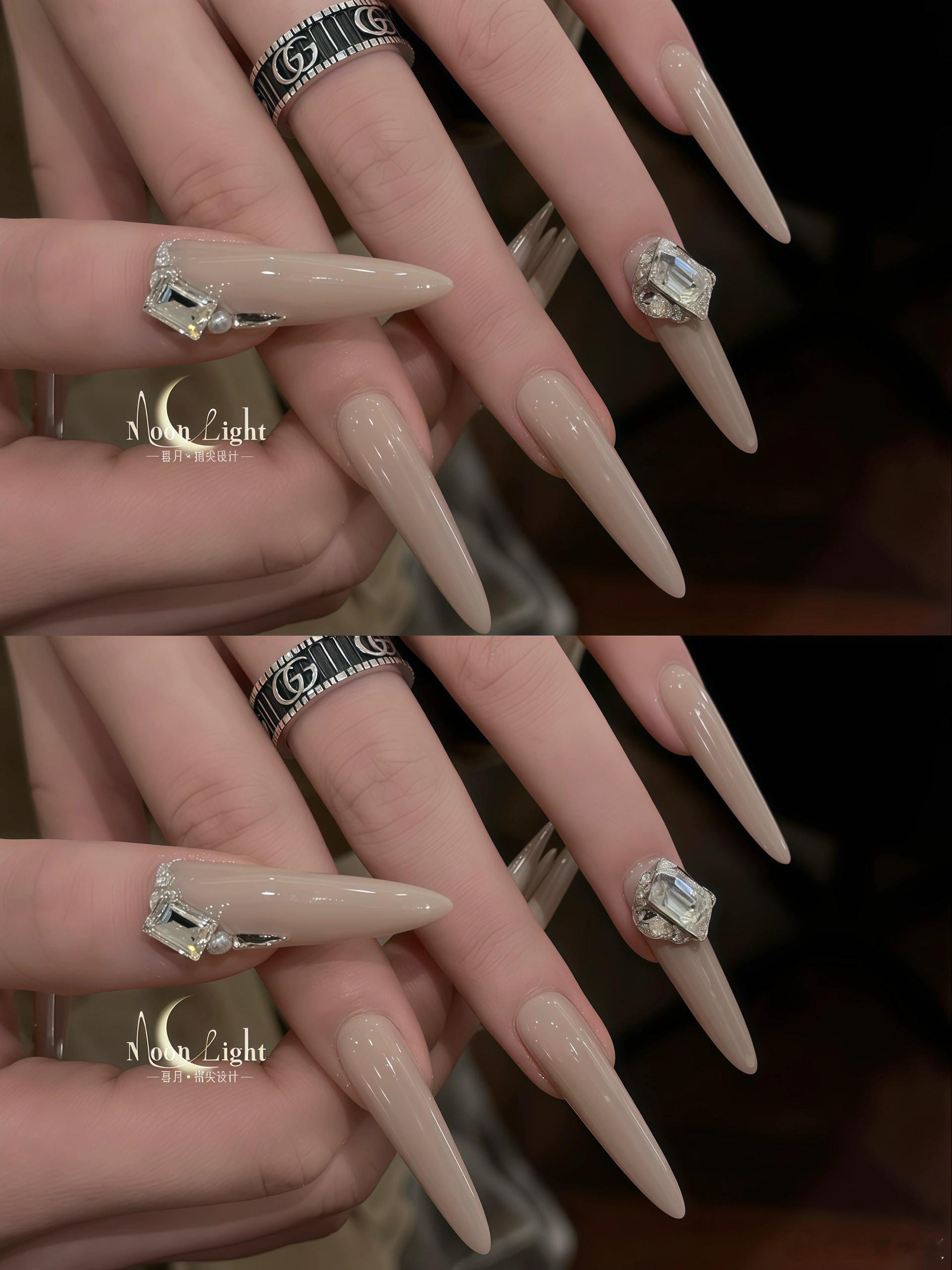美甲款式分享丨公主请看美甲🎀 