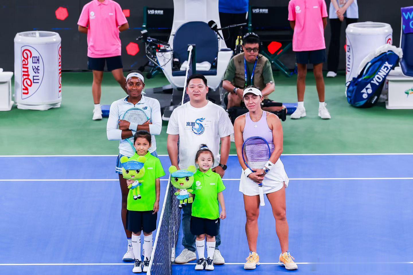 【10月13日，武汉】2025年10月12日，2025东风·岚图汽车武汉网球公开