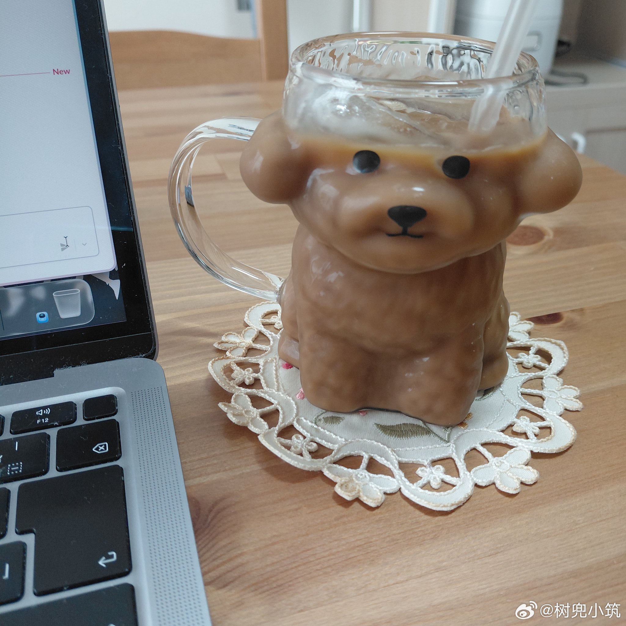 谁能拒绝小狗造型的拿铁杯！ 