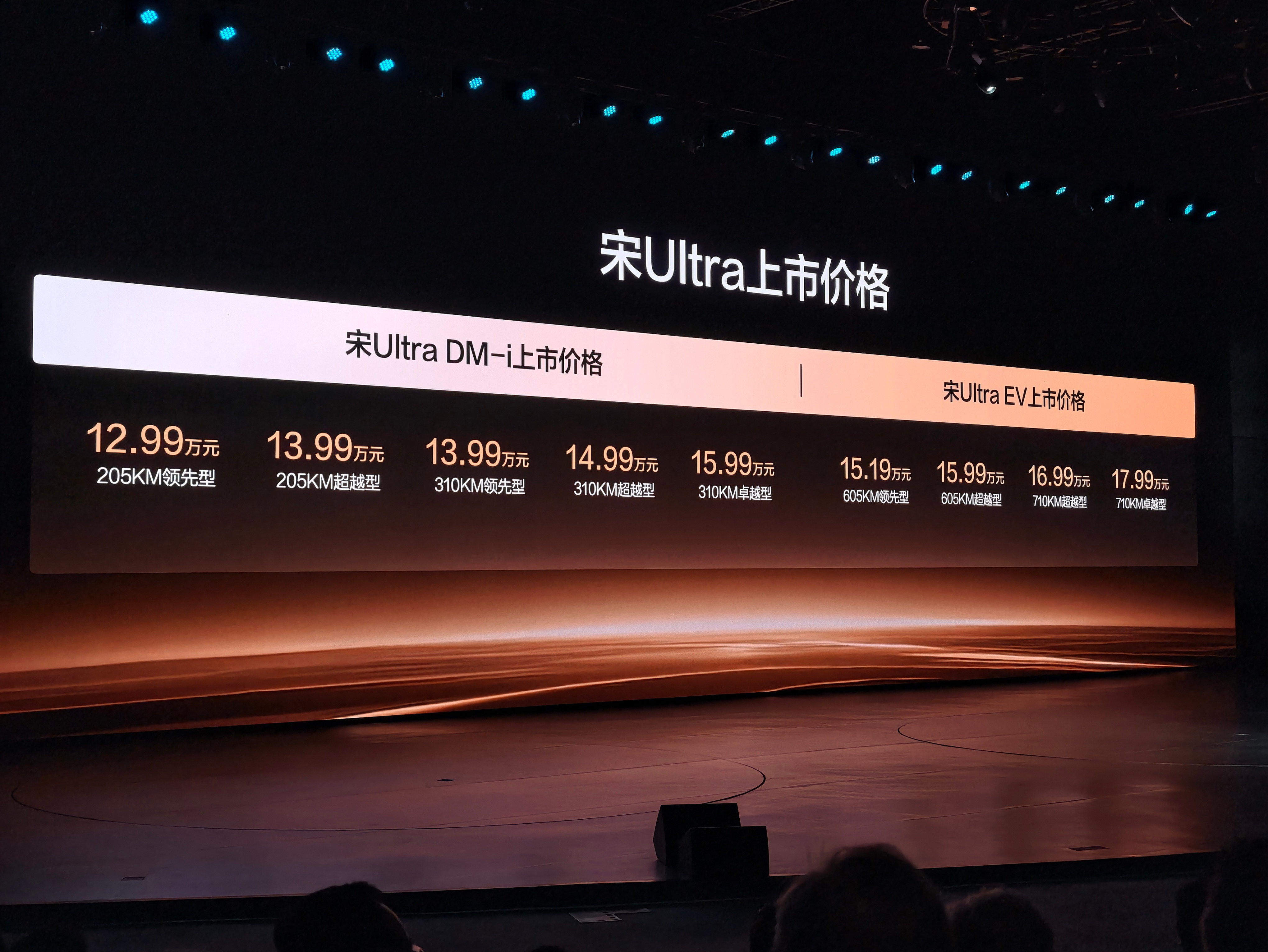 比亚迪宋Ultra DM-i的起售价为12.99万元。作为一款B级大五座SUV来