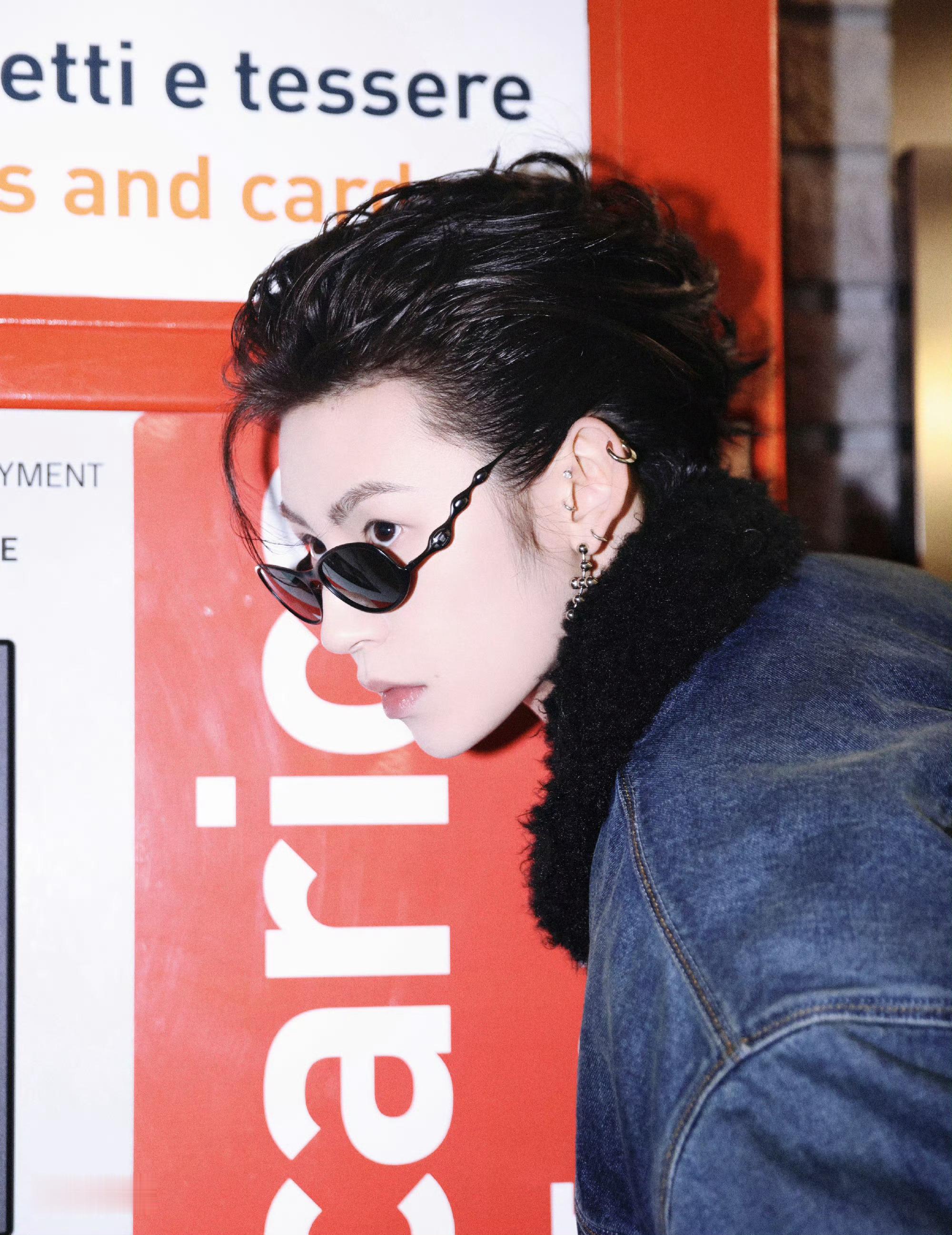 Diesel 2026秋冬大秀时装周 小鬼王琳凯身穿 Diesl2026秋冬系列