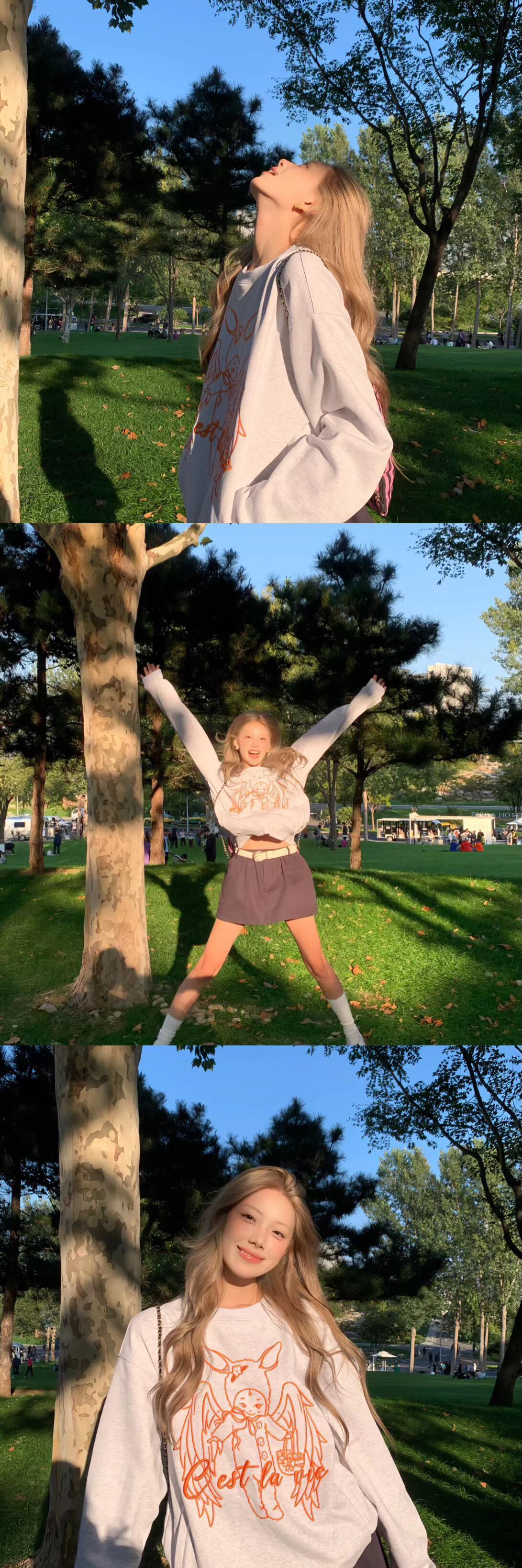 存一些生命力拍照姿势🌳 ​​​