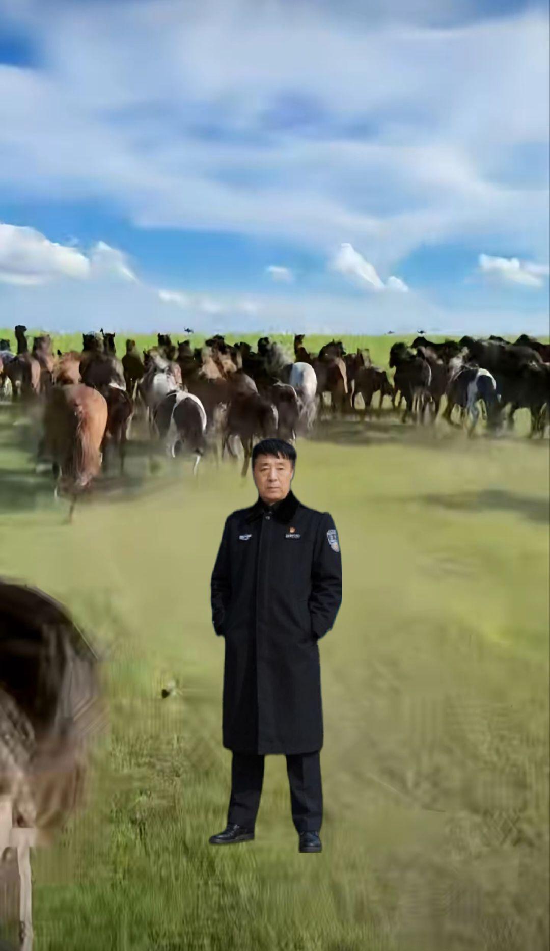 一首，美丽的草原，我的家。献给大家一一