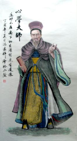 “王阳明龙场悟道那晚，其实没想通宇宙真理——他只是饿得眼发花，盯着灶膛里跳动的火