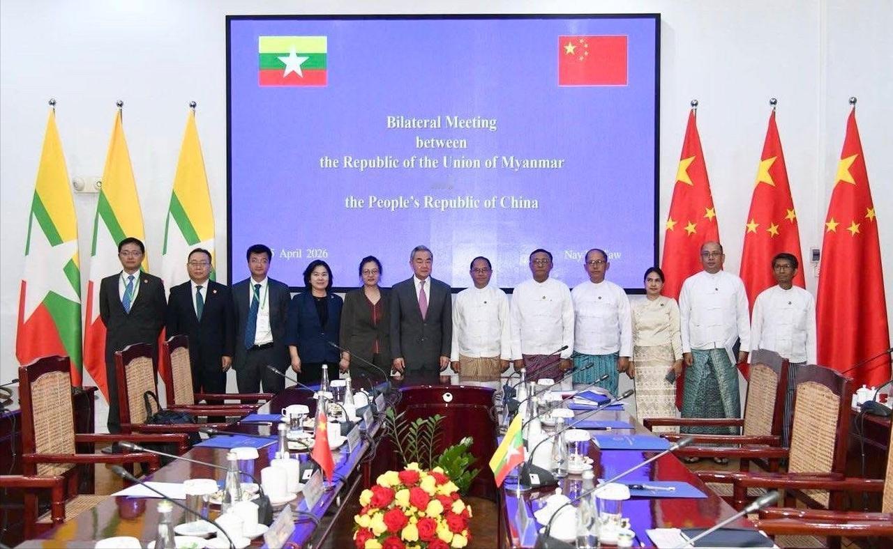 缅甸答应中国了

当地时间4月25日，缅甸终于等到了中国的到来，他们十分的开心，