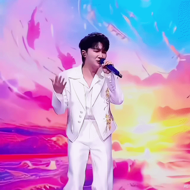 周深 ✨周深网络视听盛典唱等光来 ✨周深完成了一次从黑暗到光明的声程 【小圈跟米