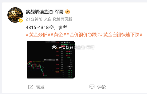黄金4307了，有一起南下的朋友可以全部落袋为安[不愧是你]黄金分析黄金黄金白银
