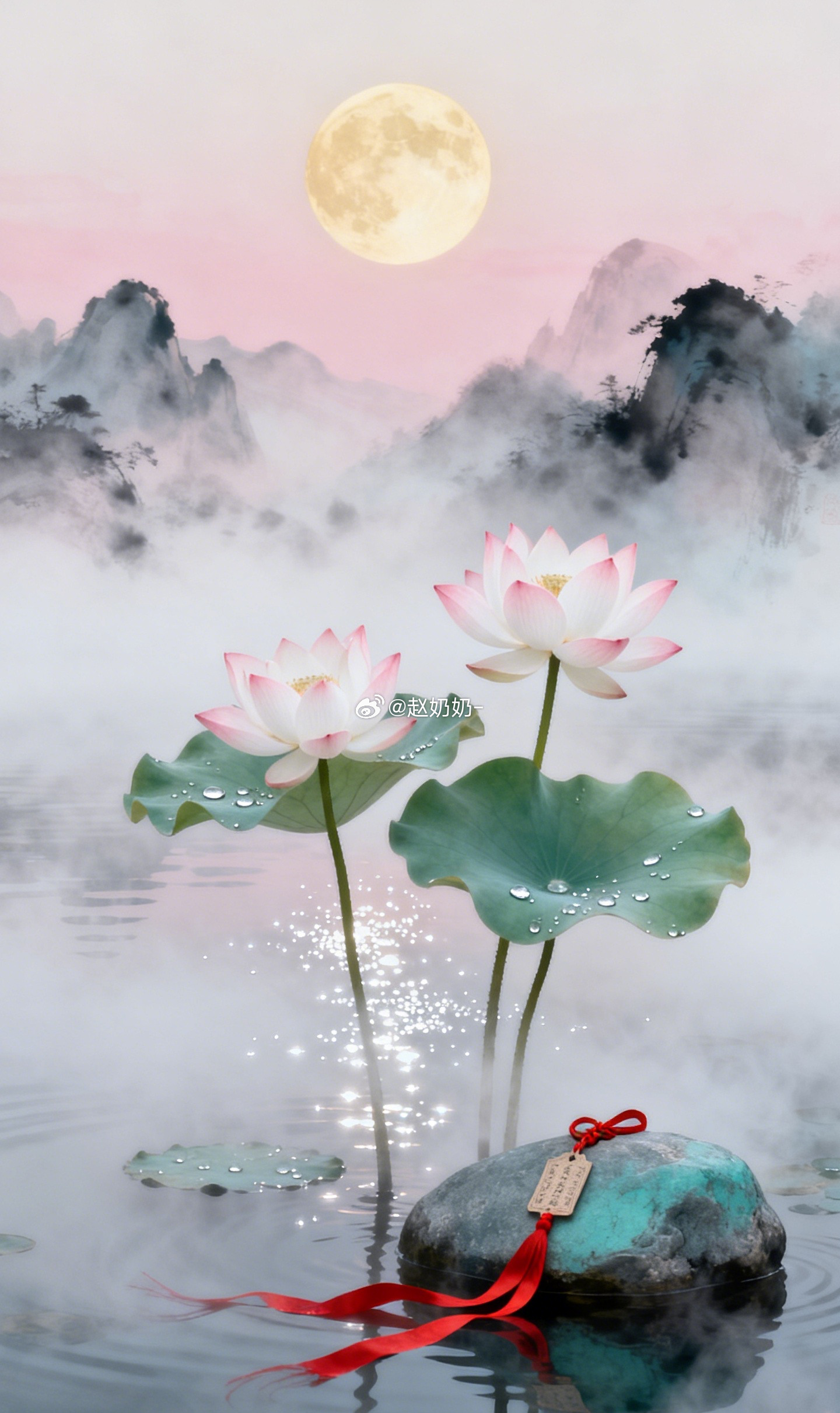 互为护法的感情，连相对无言时都透着慈悲。这般清净的善缘，定能挡得住世间所有的风霜
