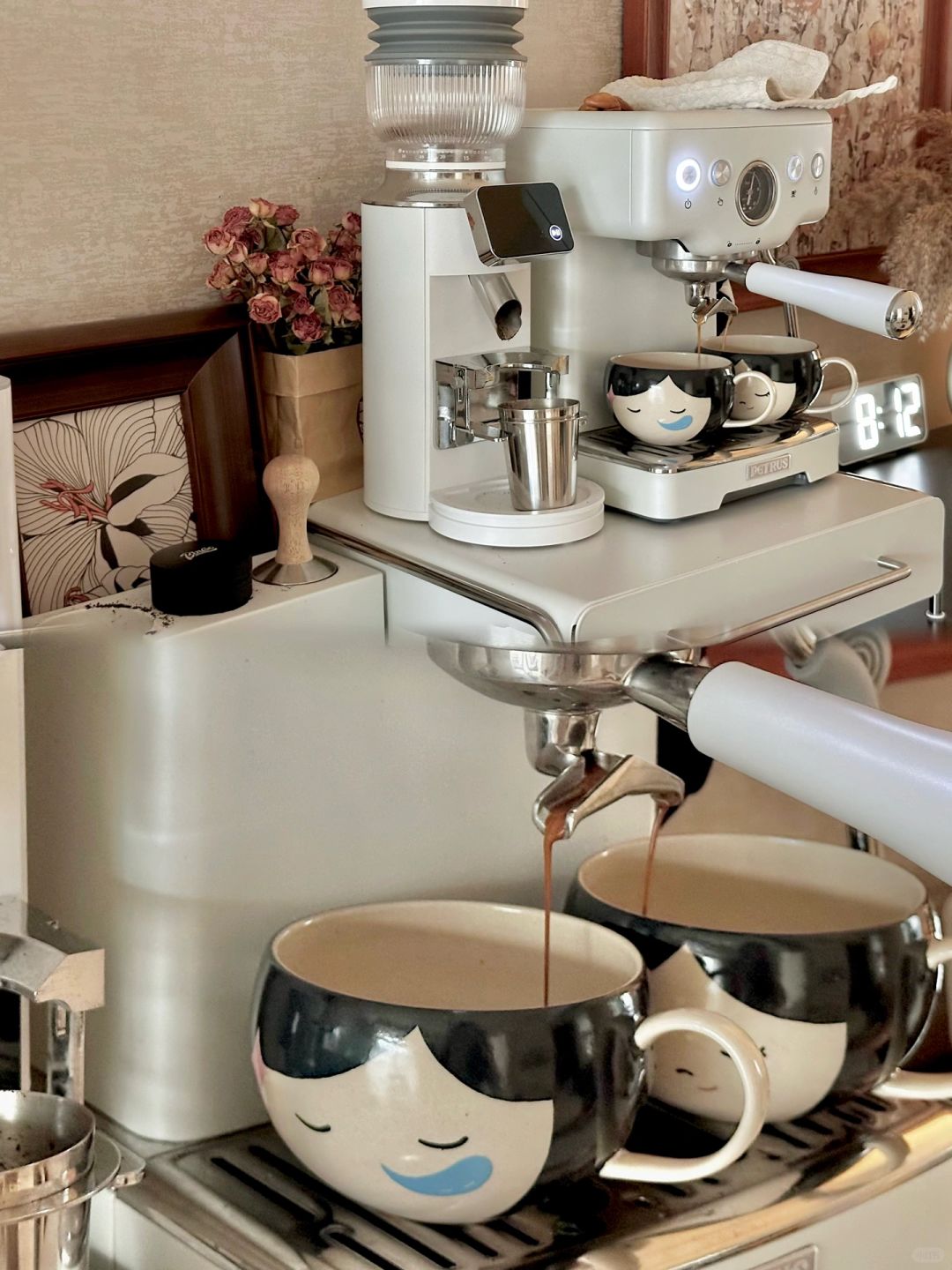 幸福的人  ☕杯子也要成双成对儿的用～