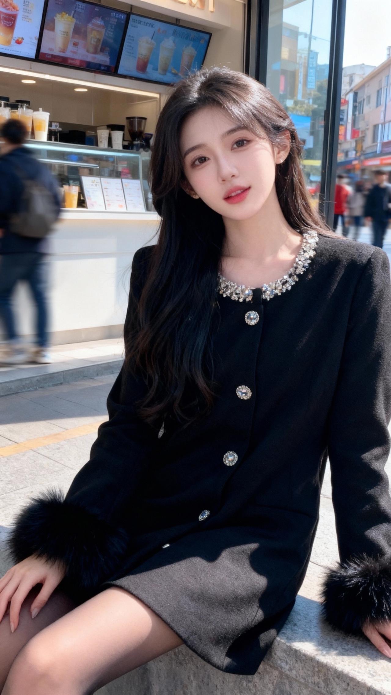 今天穿什么 见男友穿哪套 高端定制棉服外套 显瘦穿搭 通勤搭配