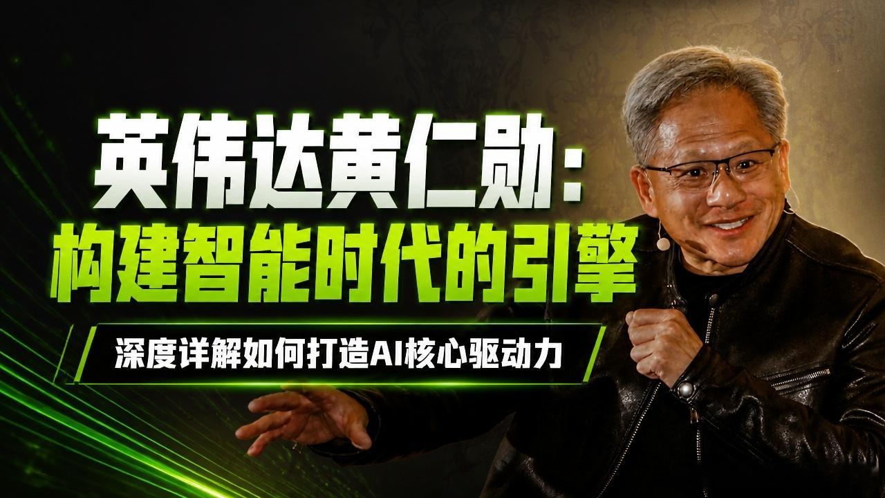 全文稿| 英伟达黄仁勋谈如何构建智能时代的引擎 