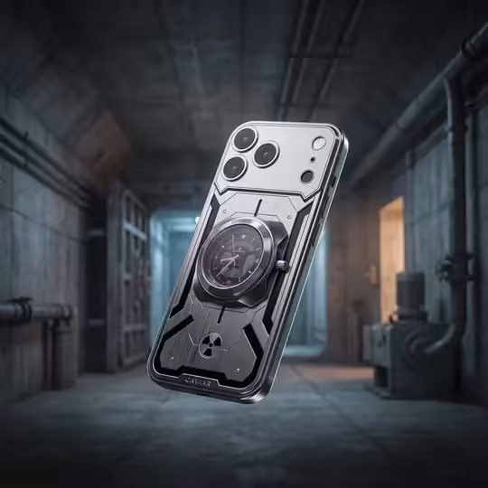 Caviar推出了定制版iPhone 17 Pro，全球限量7台，背面嵌入了一个