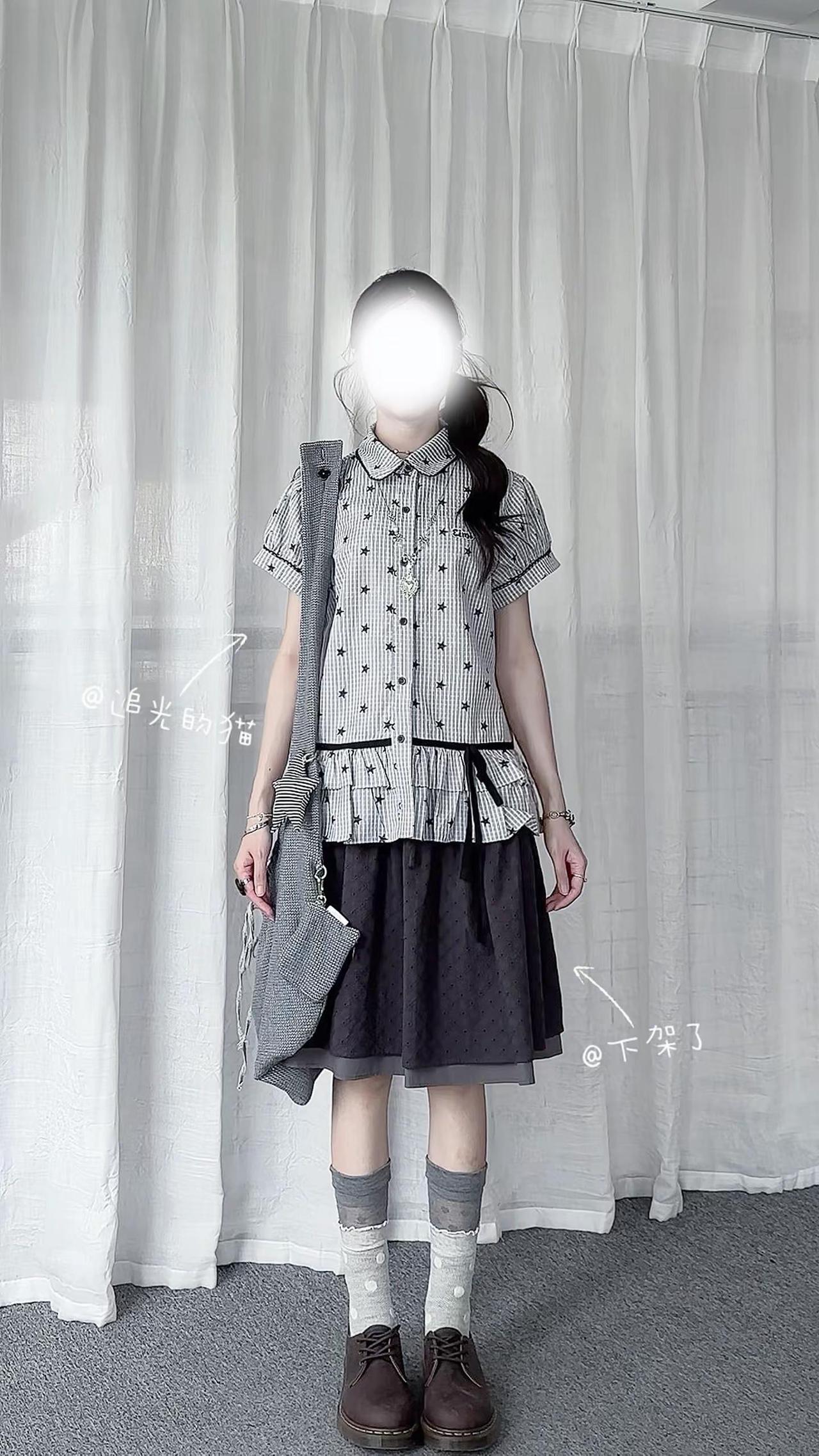 韩系格蕾系古早味outfits*5。ootd我的穿搭日记 日常穿搭 少女感 格雷