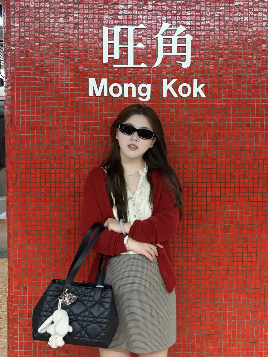 🇭🇰在HK当然穿红色～