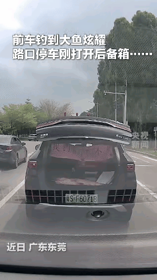 这大哥真的是“快乐来得快，走得更快”！本来想拎着大鱼在朋友圈装一波大的，结果直接