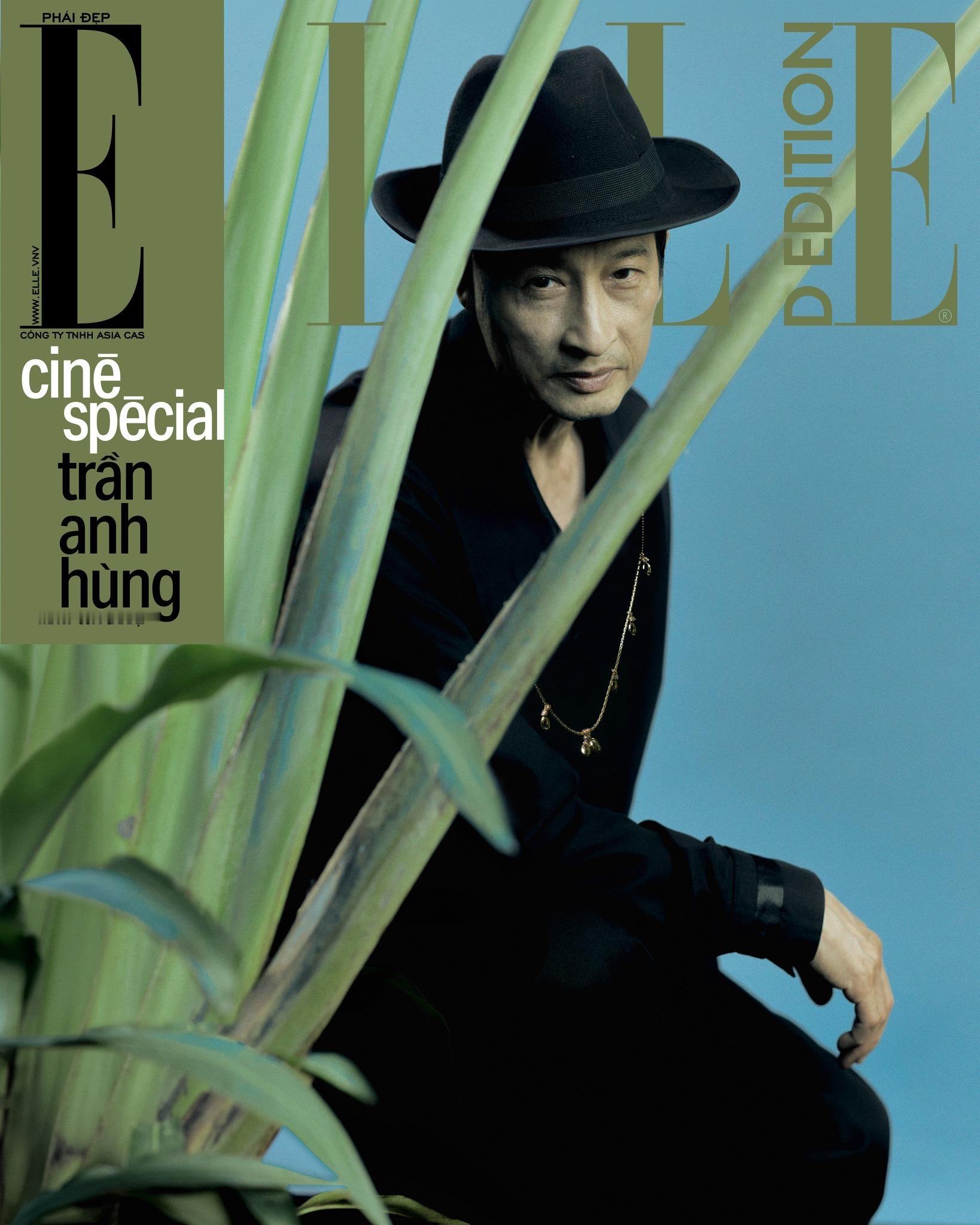 越南版 ELLE 新刊的惊喜面孔 ，拍摄了本土大导陈英雄和他的夫人 、女演员陈女