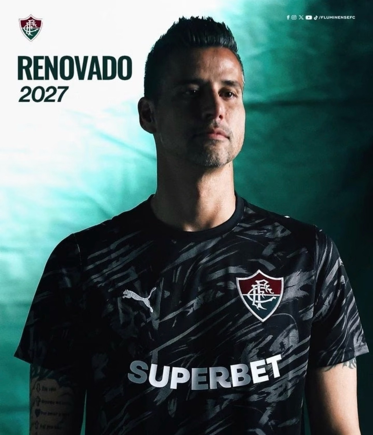 45岁门将法比奥与弗鲁米嫩塞续约2年，将职业生涯延续至47岁，这绝对是足坛跨时代