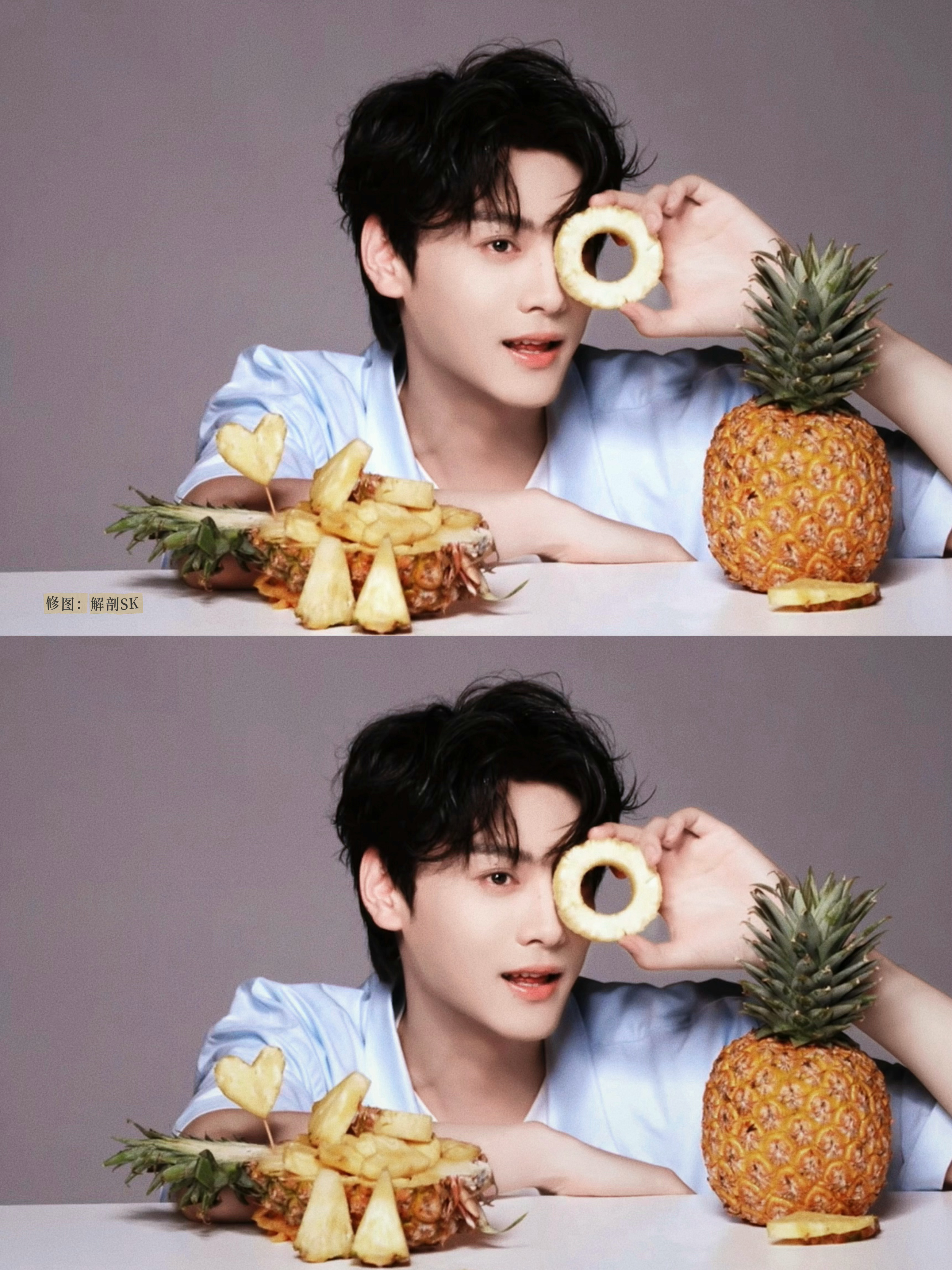 可爱鼠辣～ 🍍🍋🟩💛田栩宁拍摄花絮