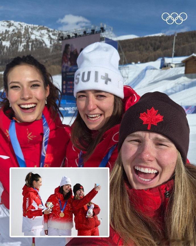 谷爱凌领奖台自拍照领奖台上的谷爱凌自信又可爱，这份快乐值得被所有人看见❤️谷爱凌