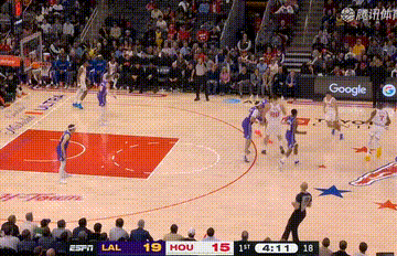 今天还是继续夹杜兰特，想出手也🉐高难度湖人vs火箭