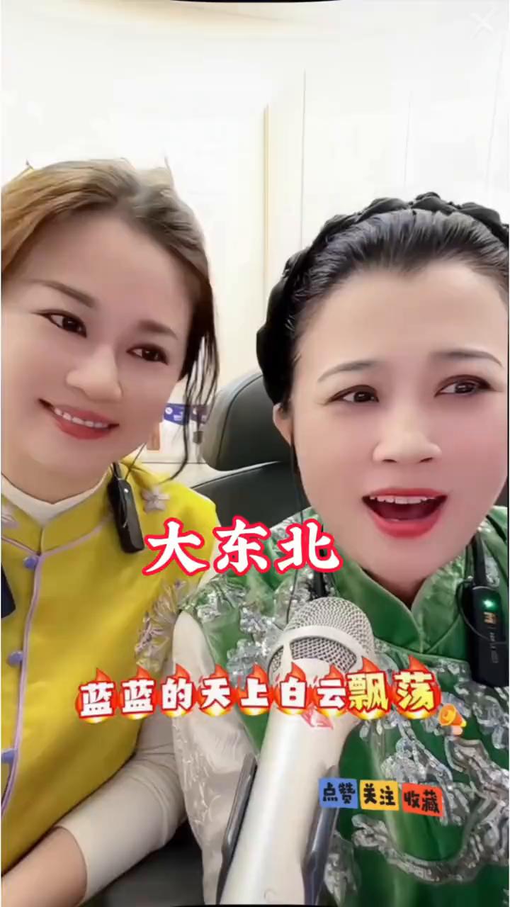 大东北。
蓝蓝的天上白云飘荡，风吹麦浪稻花儿香。黑土地养育着咱的爹娘，每年的冬天