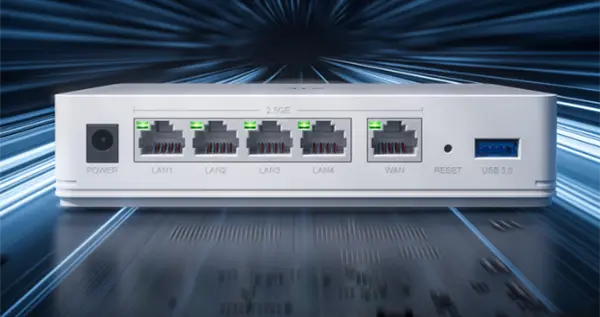 全2.5G网口+USB3.0！中兴推出星云晴天全2.5G有线主路由：269元