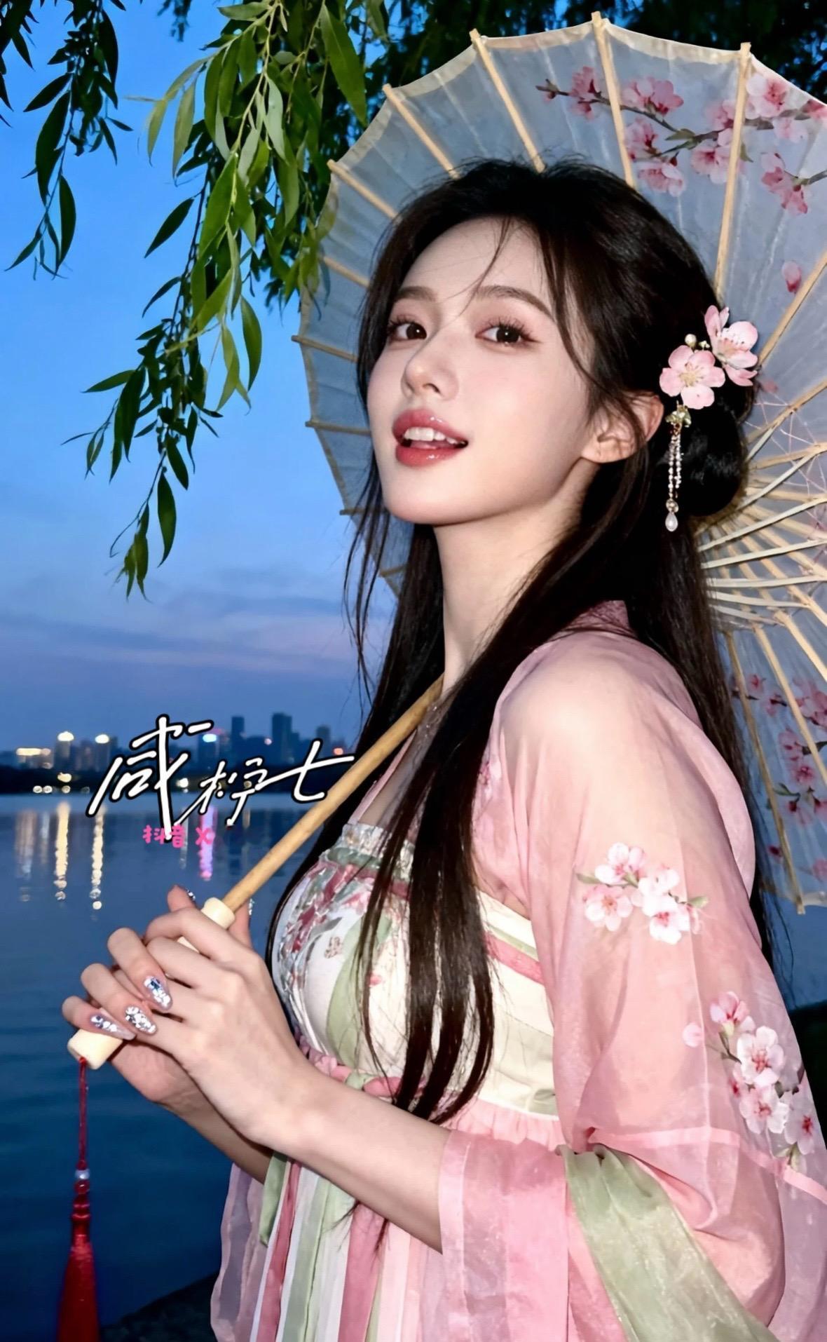 美女 原创 古风 汉服 甜妹