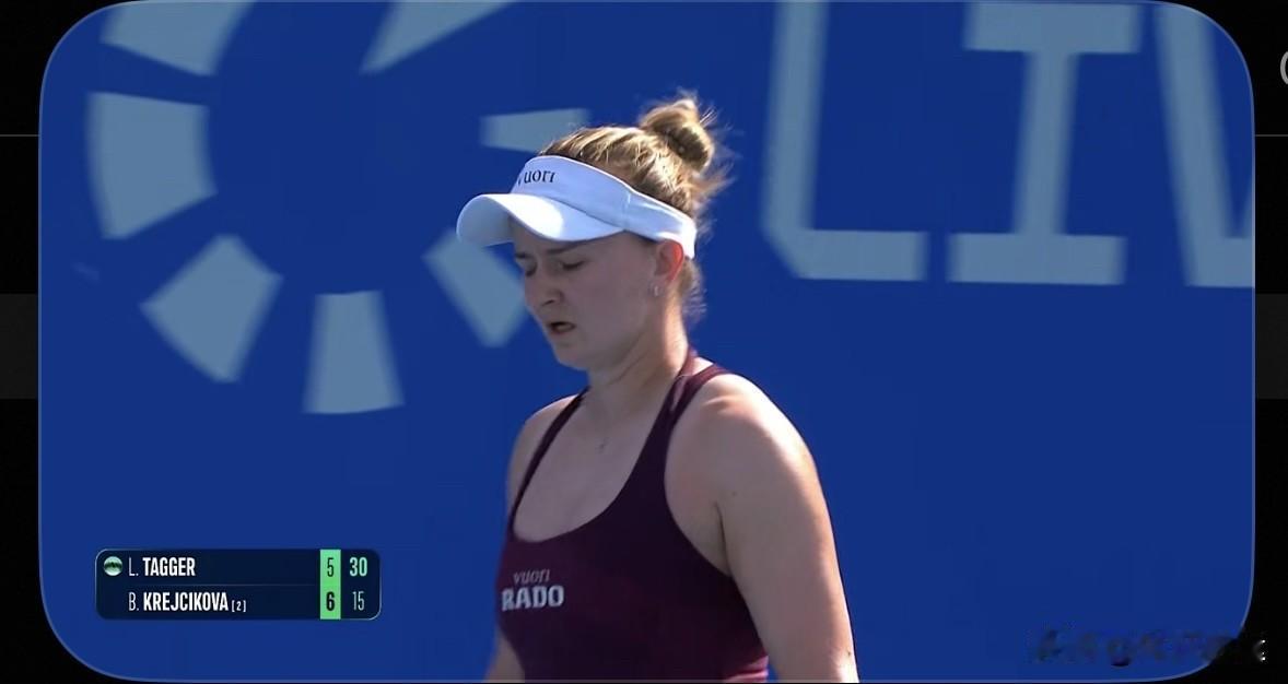 WTA250快讯，🇨🇿克雷吉茨科娃爆冷出局[捂脸]🇦🇹塔格尔逆转锁定女单