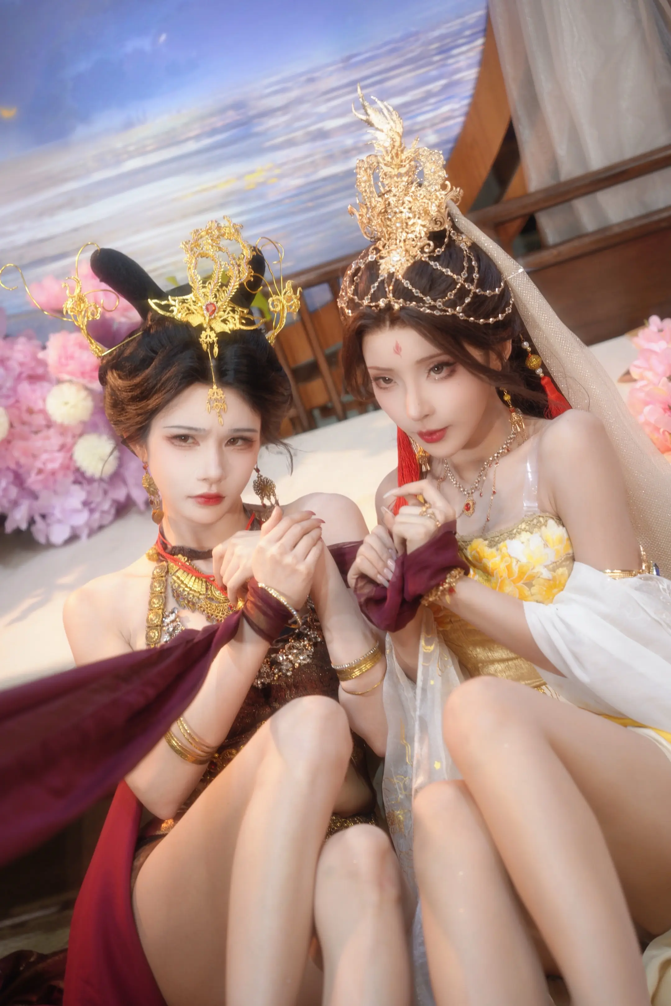 这次基本没有能用的十八单人图，来几张合照一起美丽一下吧