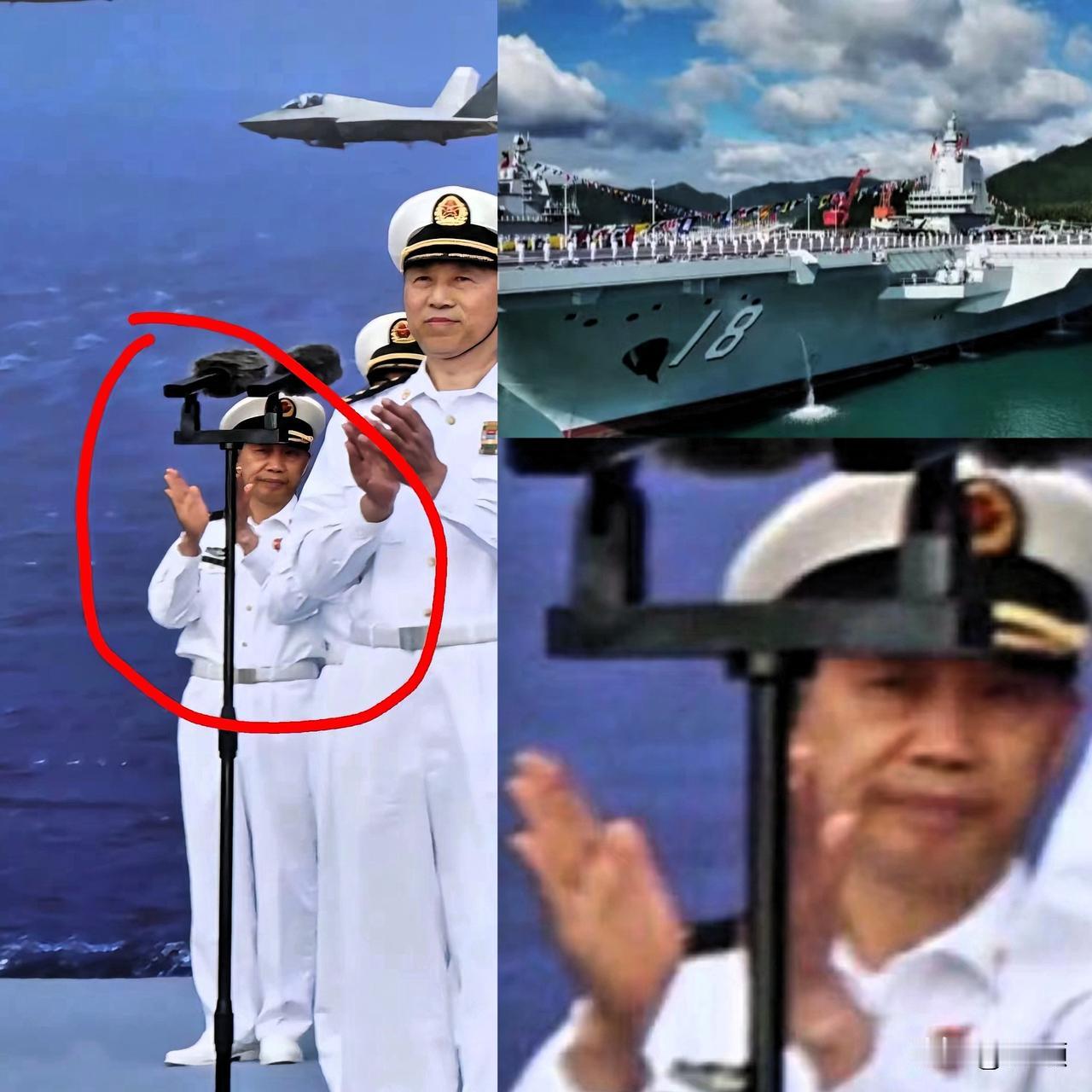 炸裂！福建舰入列仪式惊现“电磁大牛”马伟明！

国士无双这词儿，用在马伟明院士身