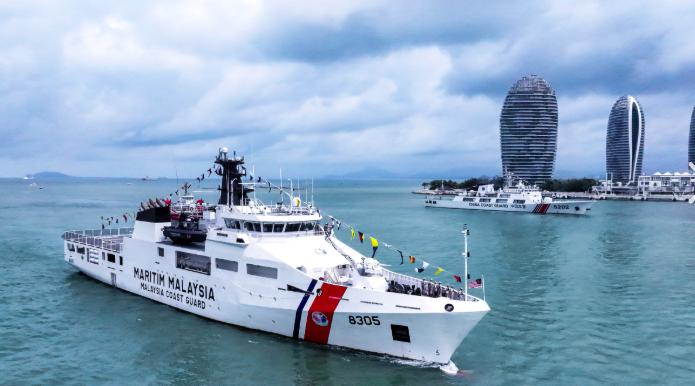 7月台湾地区周边出现244艘次大陆海警、科研及其他政府船舶，平均每天接近8艘，确