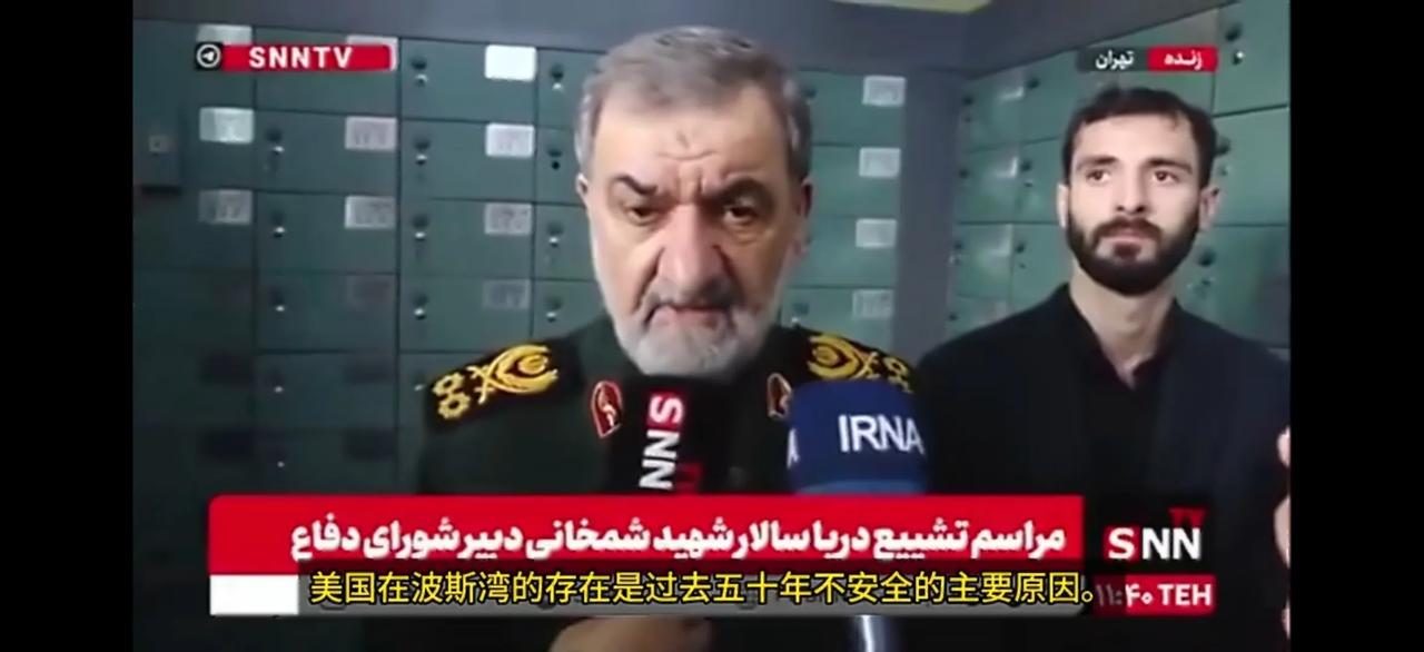 伊朗高级官员穆赫辛·雷扎伊表示：“战争的终结掌握在我们手中，我们只有在满足两个条