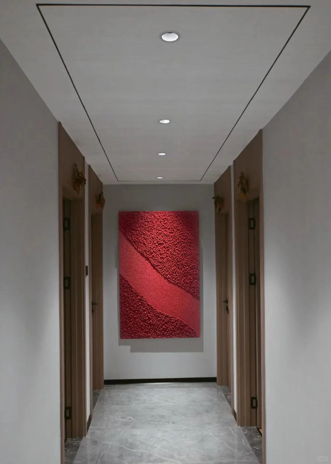 玄关挂这款《红红火火》实在太美了！