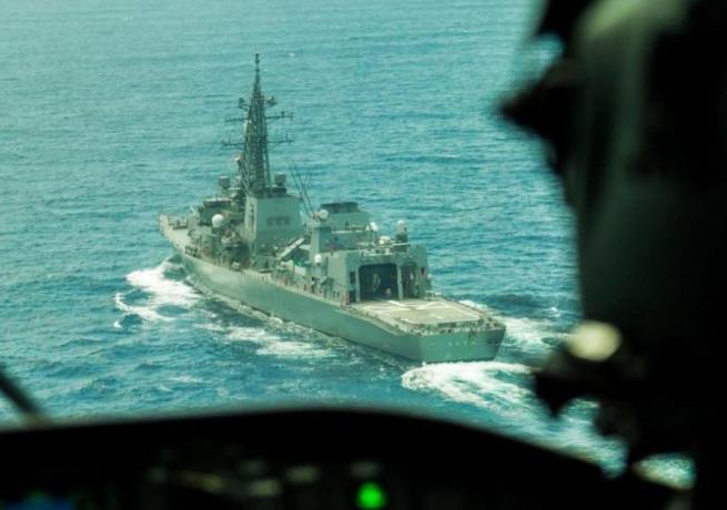 日本舰艇穿越台海后去向曝光，日媒坦言：通行时机经过精心考虑！

日本“雷”号驱逐