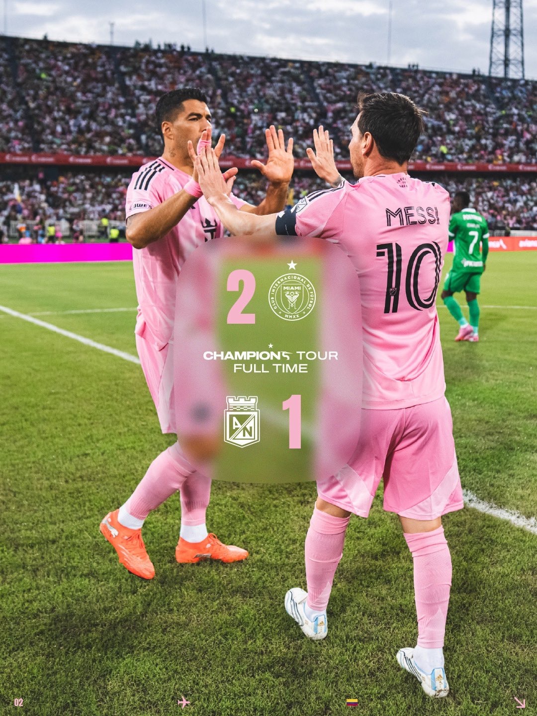 苏牙破门，梅西打铁，迈阿密国际取得2026年首胜。世界杯